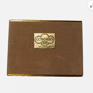 Vintage Congress Playing Cards: Articles & Law Playing at Golf 1744 Two Deck Box